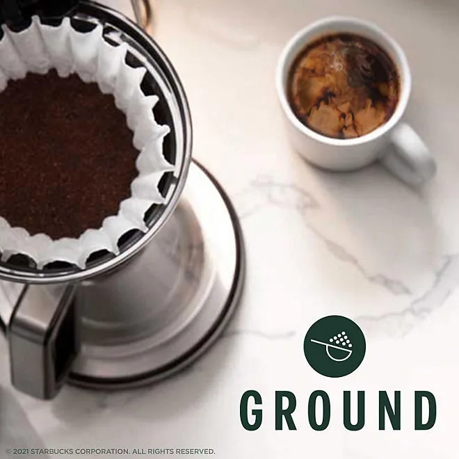 Starbucks Caffe Verona Ground Coffee, Dark Roast, 40 oz. 3