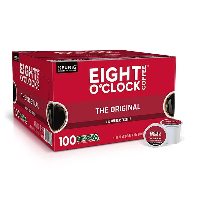 Eight O'Clock The Original Coffee K-Cup Pods, 100 ct. 2