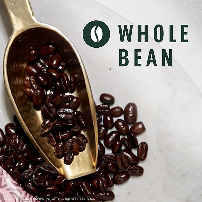 Starbucks House Blend Medium Roast Whole Bean Coffee, 40 oz. 5