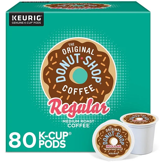 The Original Donut Shop Medium Roast K-Cup Pods, Regular, 80 ct. 2