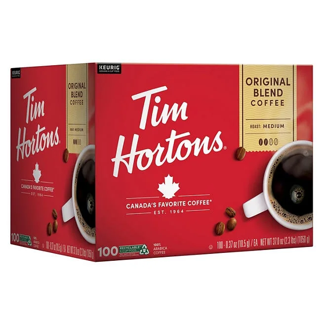 Tim Hortons Premium Medium Roast K-Cup Coffee Pods, Original Blend, 100 ct. 5