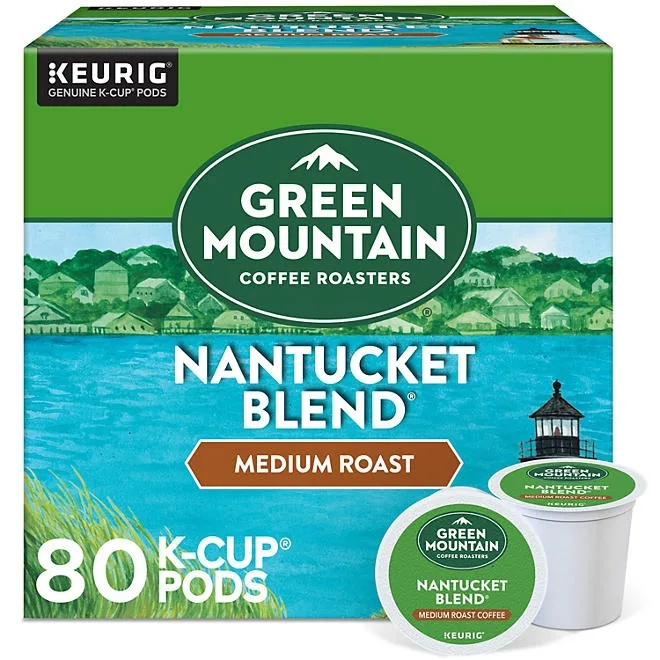 Green Mountain Coffee Roasters Medium Roast K-Cup, Nantucket Blend, 80 ct. 2