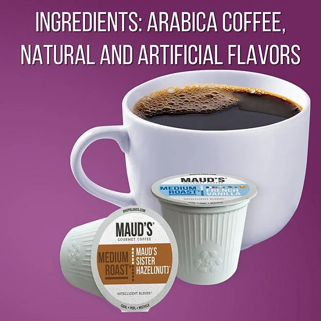 Maud's Gourmet 100% Arabica Coffee Pods, Variety Pack, 72 ct. 3