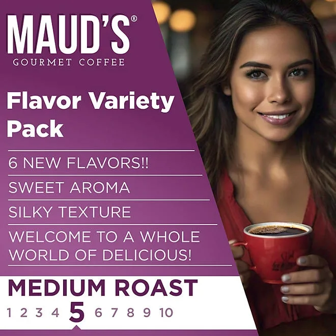 Maud's Gourmet 100% Arabica Coffee Pods, Variety Pack, 72 ct. 5
