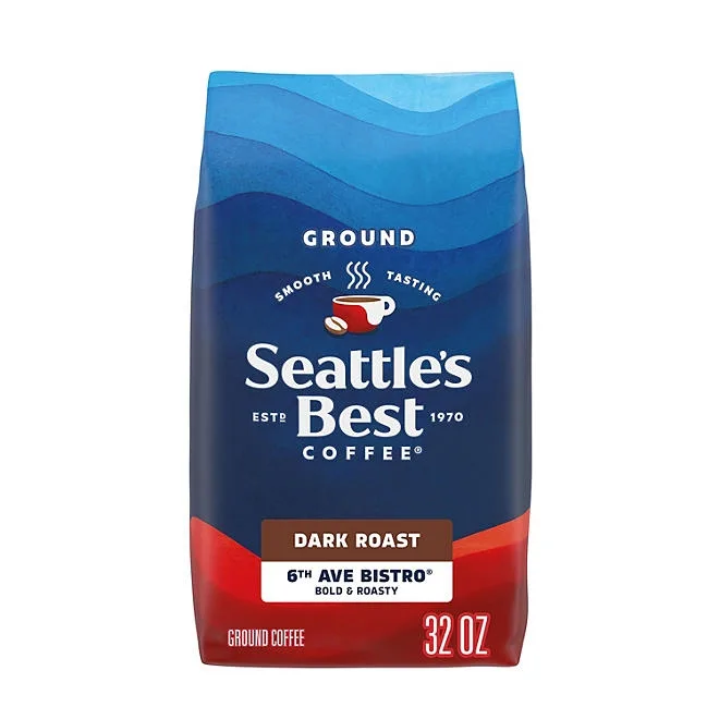 Seattle's Best Coffee 6th Avenue Bistro Ground Coffee, 32 oz. 2