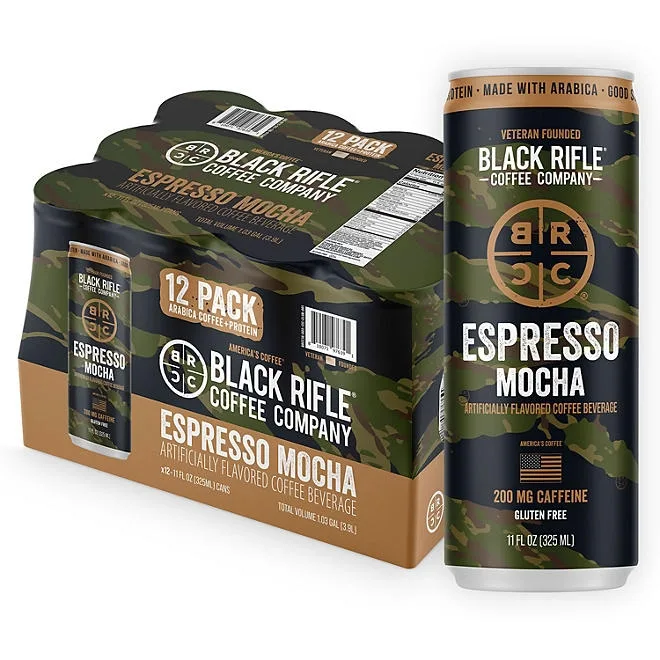 Black Rifle Coffee Company Espresso Mocha, 11 fl. oz., 12 pk. 2