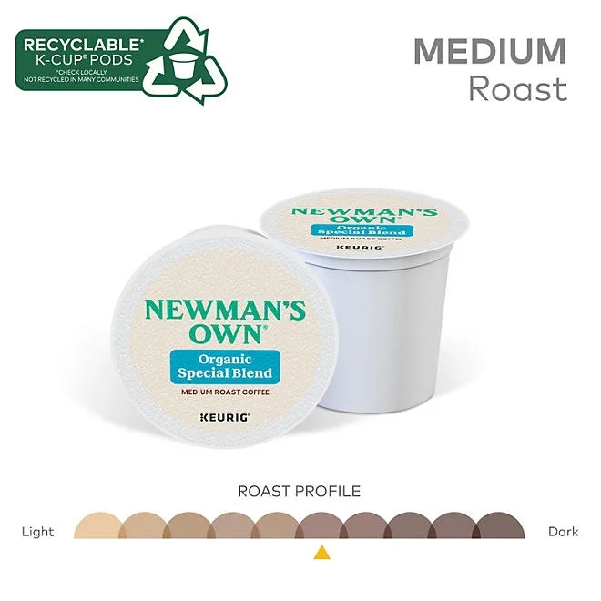 Newman's Own Organics Medium Roast K-Cup, Special Blend, 80 ct. 5