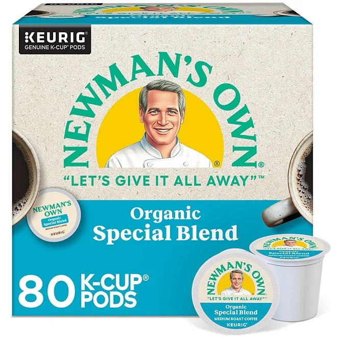 Newman's Own Organics Medium Roast K-Cup, Special Blend, 80 ct. 2