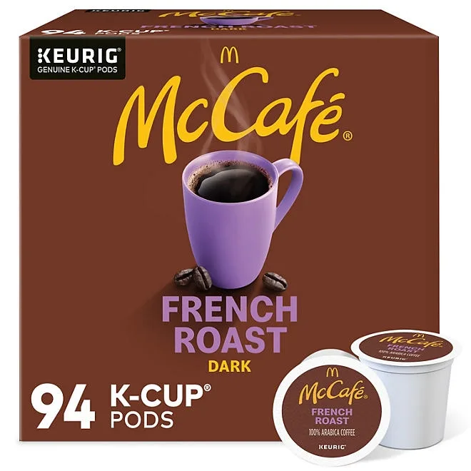 McCafe Dark Roast K-Cup Coffee Pods, French, 94 ct. 2