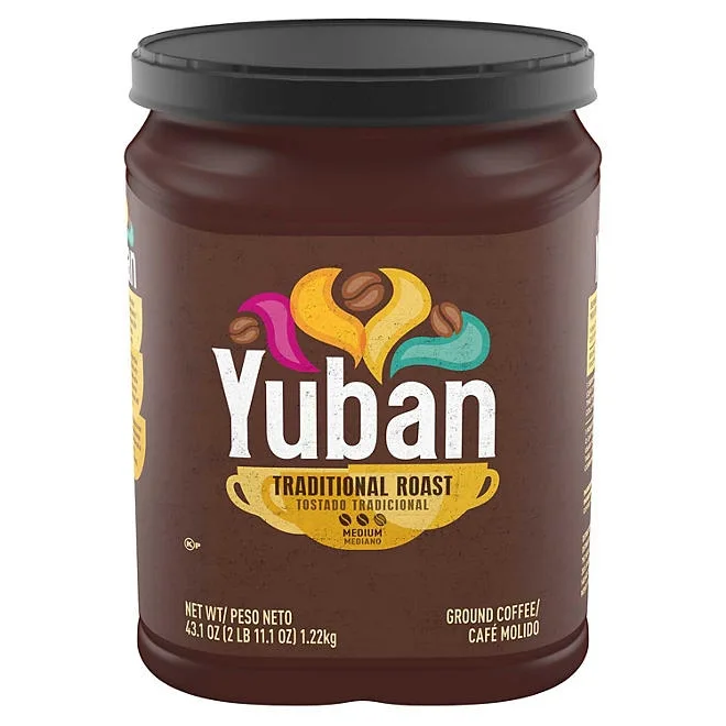 Yuban Traditional Medium Roast Ground Coffee, 43.1 oz. 2