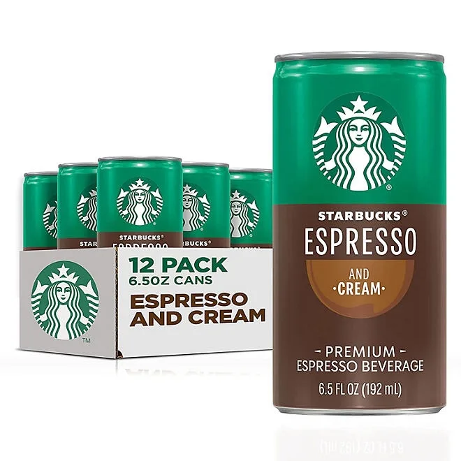 Starbucks Espresso and Cream 6.5 fl. oz., 12 pk. 2