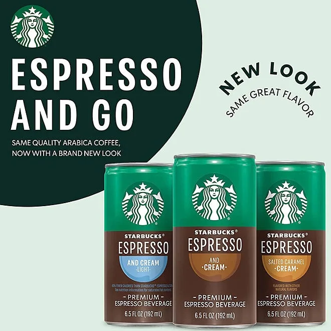 Starbucks Espresso and Cream 6.5 fl. oz., 12 pk. 5