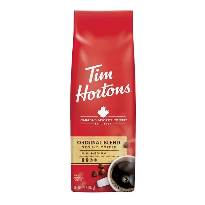 Tim Hortons Original Blend Ground Coffee, Medium Roast, 32 oz. 2