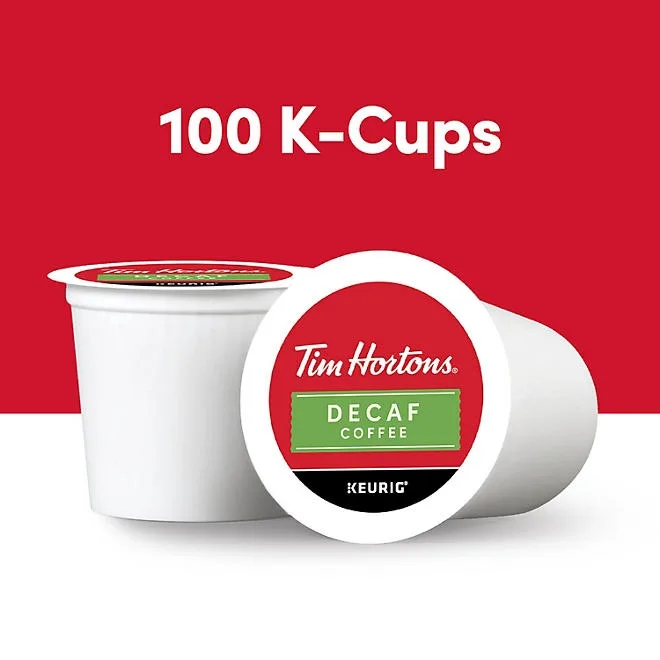 Tim Hortons Decaf Original Blend Medium Roast Coffee Pods, 100 ct. 3