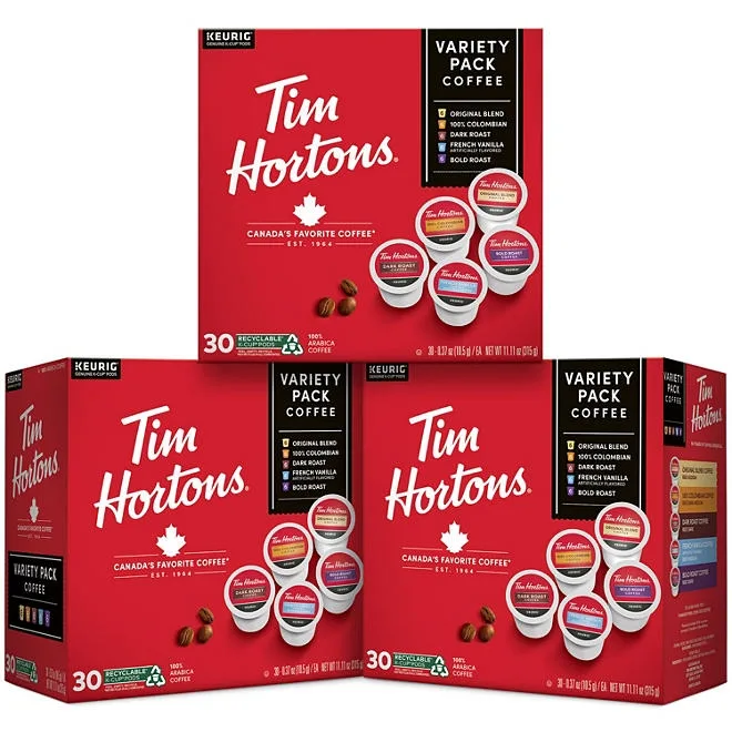 Tim Hortons K-Cup Coffee Pods, Variety Pack, 90 ct. 2