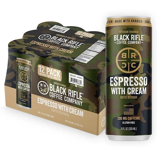 Black Rifle Coffee Company Espresso Cream 11 fl. oz., 12 pk. 2