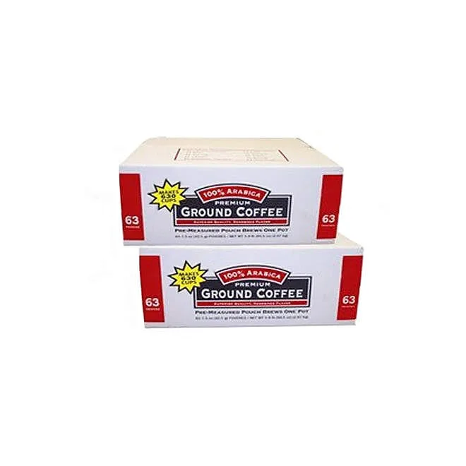100% Arabica Ground Coffee 126 pk. 4