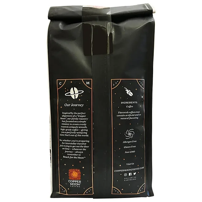 Copper Moon Dark Roast Whole Bean Coffee, Sumatra Blend, 32 oz. 3