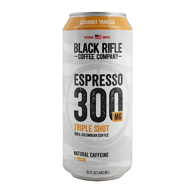 Black Rifle Coffee Company Espresso Caramel Vanilla 300 15 fl. oz., 12 pk. 4