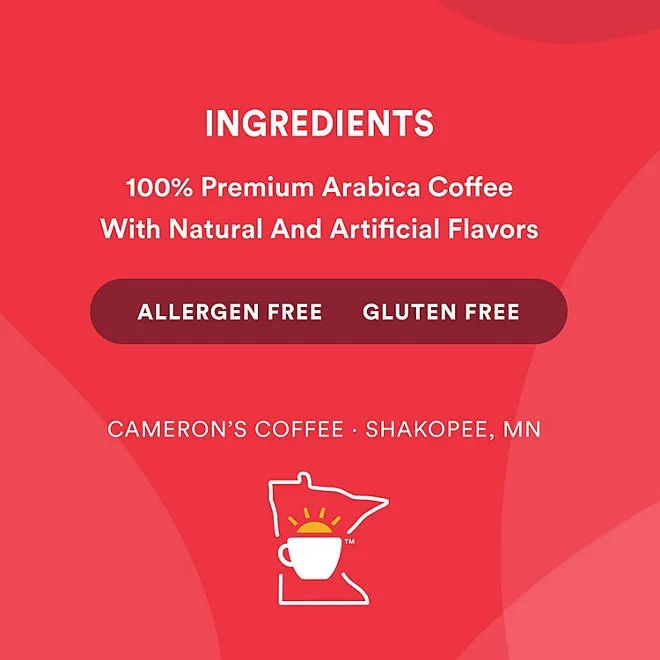 Cameron's Specialty Ground Coffee, Vanilla Hazelnut 38 oz. 3