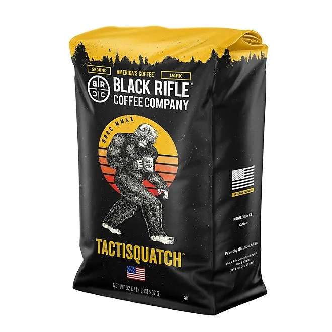 Black Rifle Coffee Tactisquatch Dark Roast Ground Coffee, 32 oz. 3