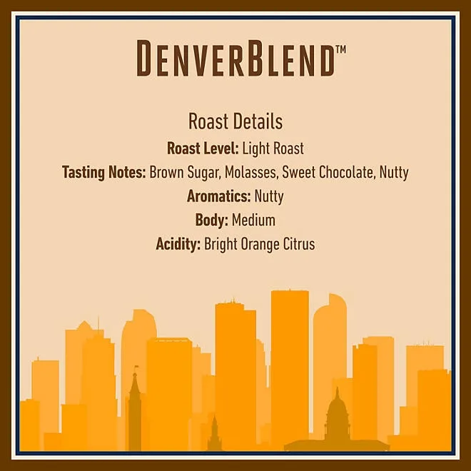 Boyer's Coffee DenverBlend Light Roast Whole Bean, 36 oz. 5