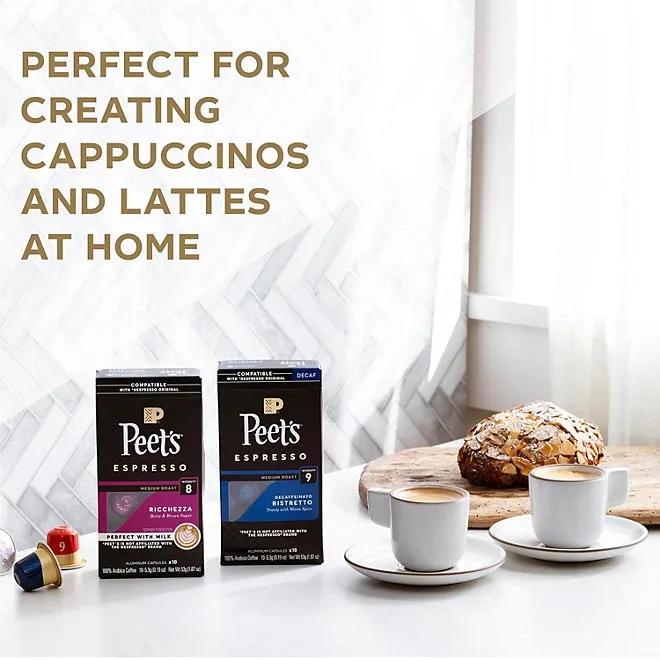 Peet's Coffee Crema Scura Intensity 9 Medium Roast Pods, 50 ct. 4