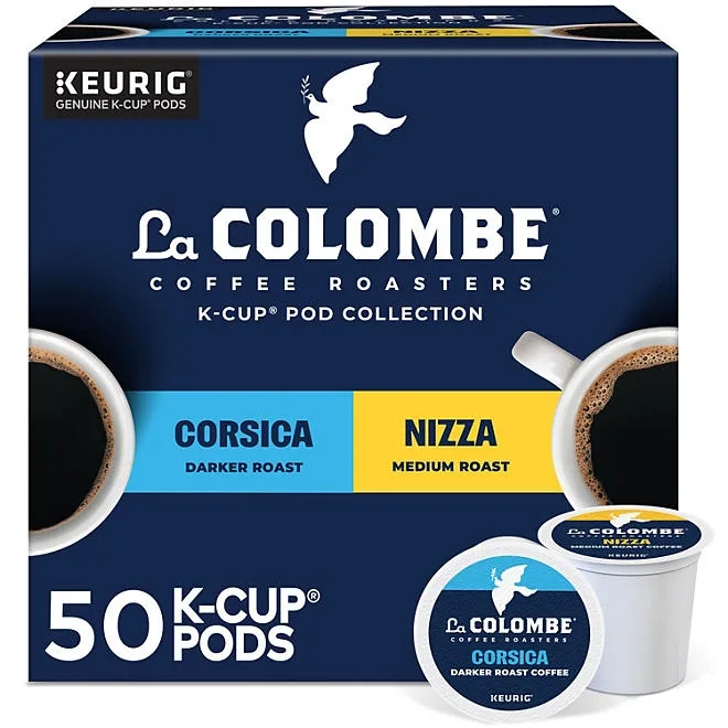 La Colombe Coffee Roasters Medium-Dark Roast Coffee Pods, Variety Pack, 50 ct. 2