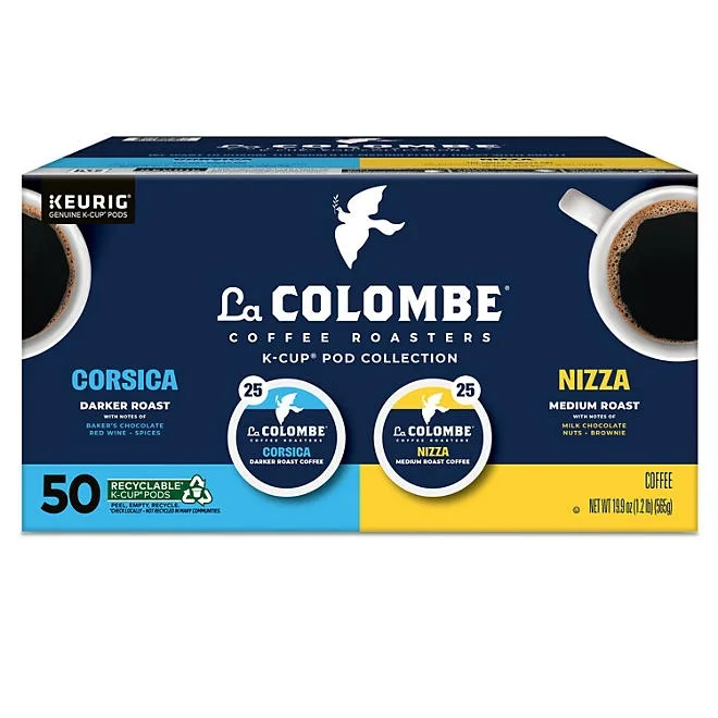 La Colombe Coffee Roasters Medium-Dark Roast Coffee Pods, Variety Pack, 50 ct. 3