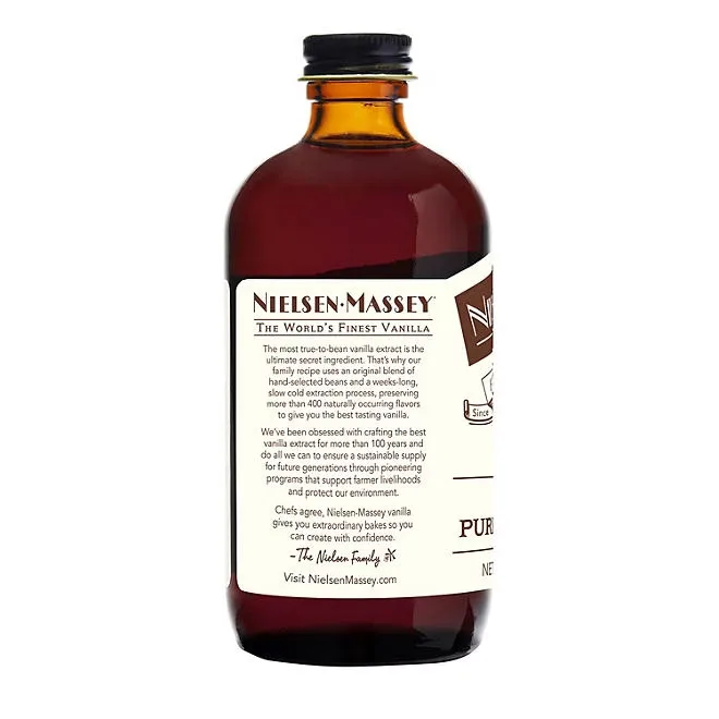 Nielsen-Massey Gourmet Pure Vanilla Extract 8 fl. oz. 3