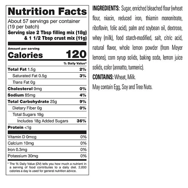 Krusteaz Meyer Lemon Bar Mix, 3 pk. 4