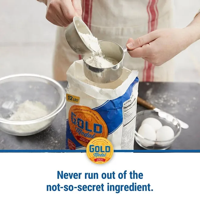 Gold Medal All Purpose Flour, 12 lbs. 3