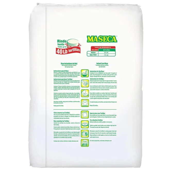 Maseca Masa Corn Flour, 22 lbs. 4