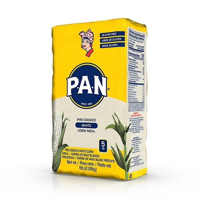 PAN Precooked White Corn Meal, 5 lbs. 4
