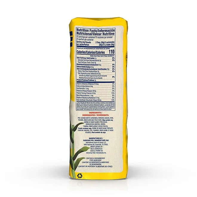 PAN Precooked White Corn Meal, 5 lbs. 5