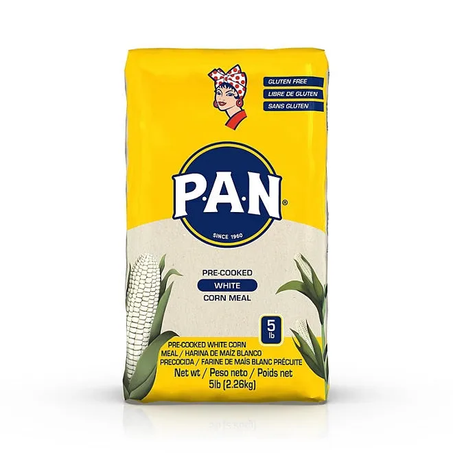 PAN Precooked White Corn Meal, 5 lbs. 2