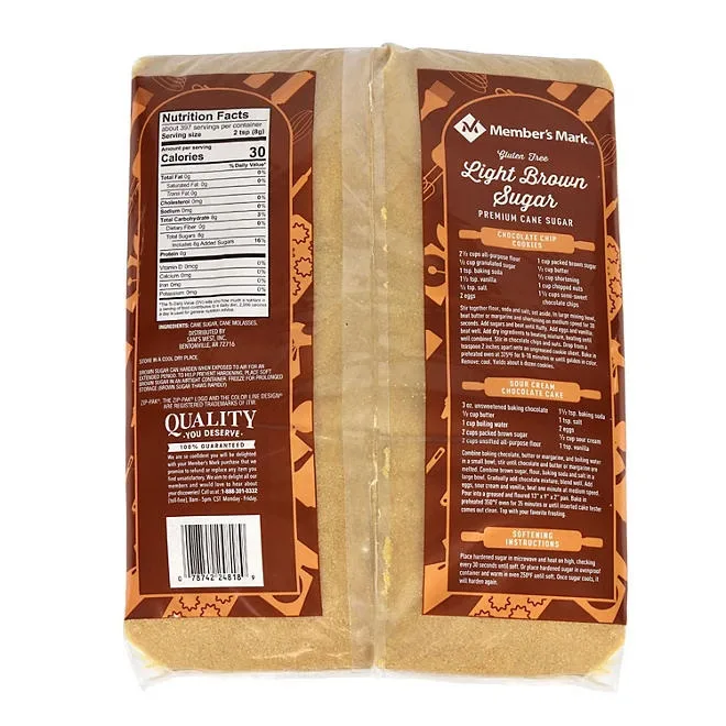 Member's Mark Light Brown Sugar, 7 lbs. 4