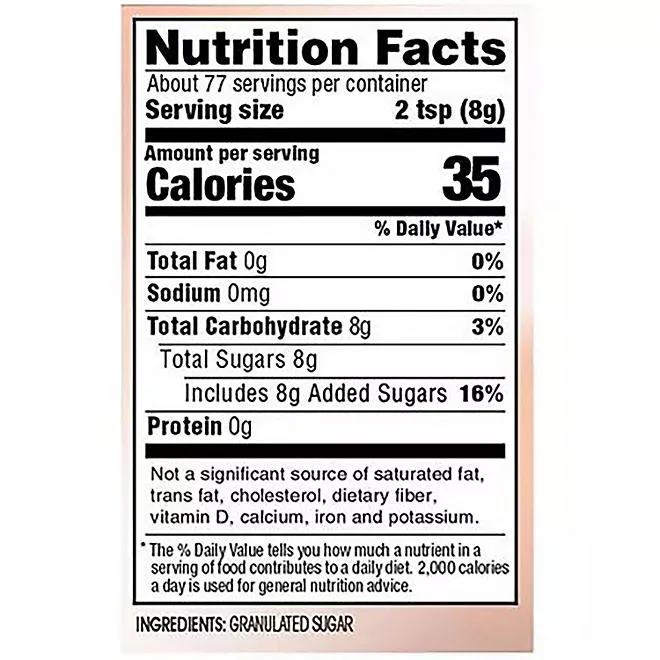 N'Joy Pure Sugar Canisters, 22 oz., 8 ct. 5