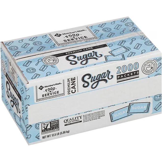 Member's Mark Premium Cane Sugar Packets, 2,000 ct. 2