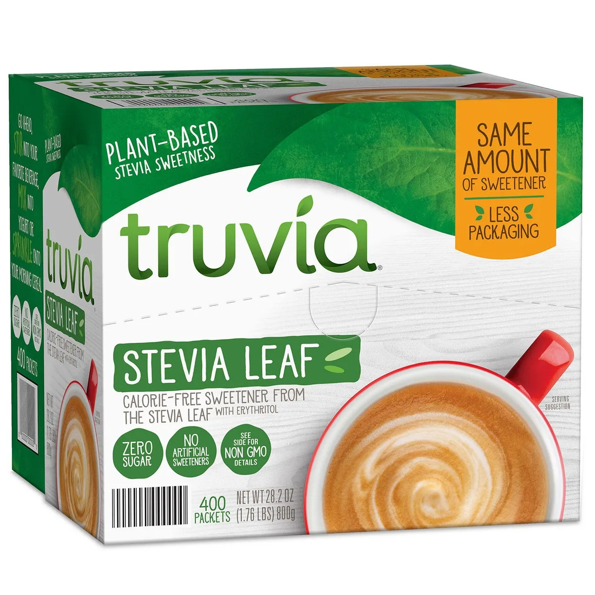 Truvia Plant Based Sweetener Packets, 400 ct.
