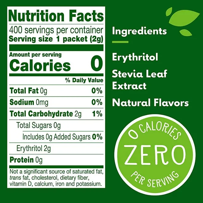 Truvia Plant Based Sweetener Packets, 400 ct. 3