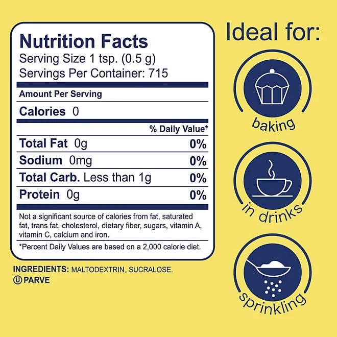 Splenda Granulated Sweetener, 12.6 oz., 2 pk. 4