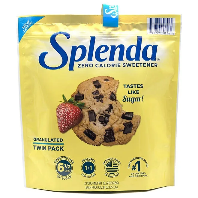 Splenda Granulated Sweetener, 12.6 oz., 2 pk. 2