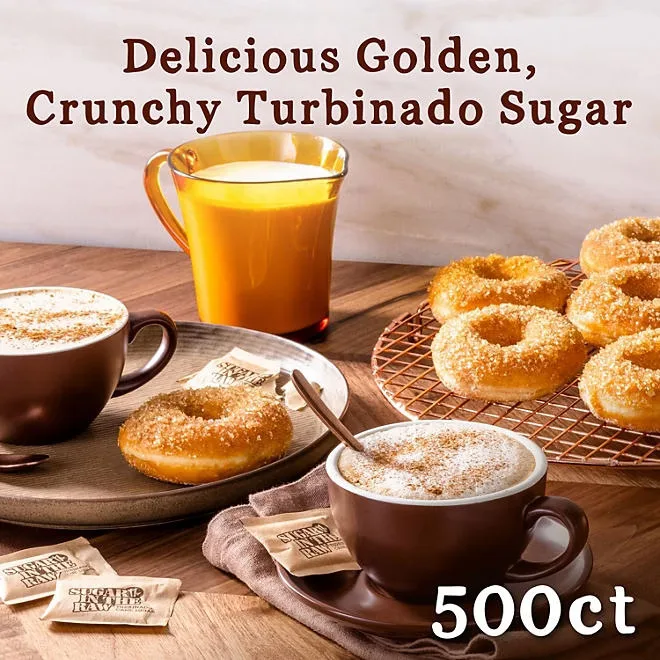 Sugar in the Raw Turbinado Cane Sugar Packets, 500 ct. 5
