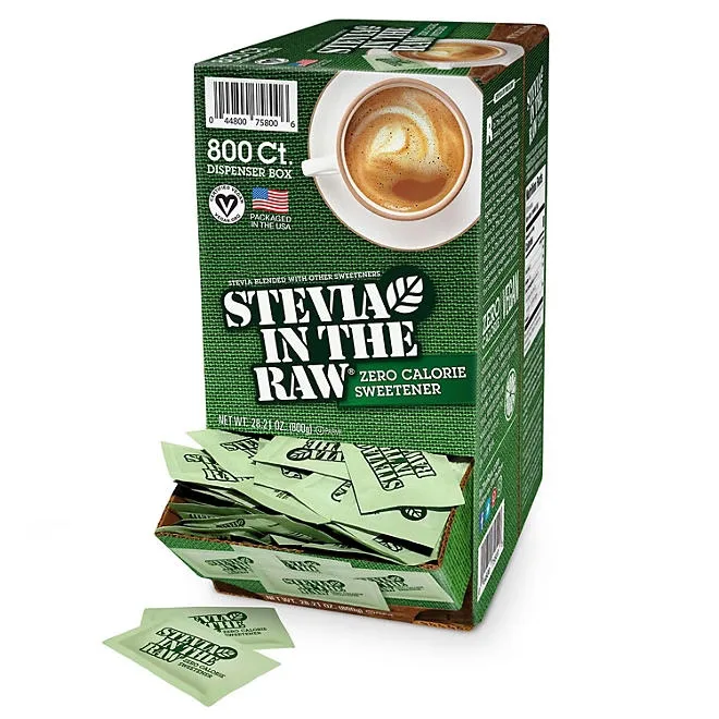 Stevia In The Raw Plant-Based Zero Calorie Sweetener Packets, 800 ct. 5
