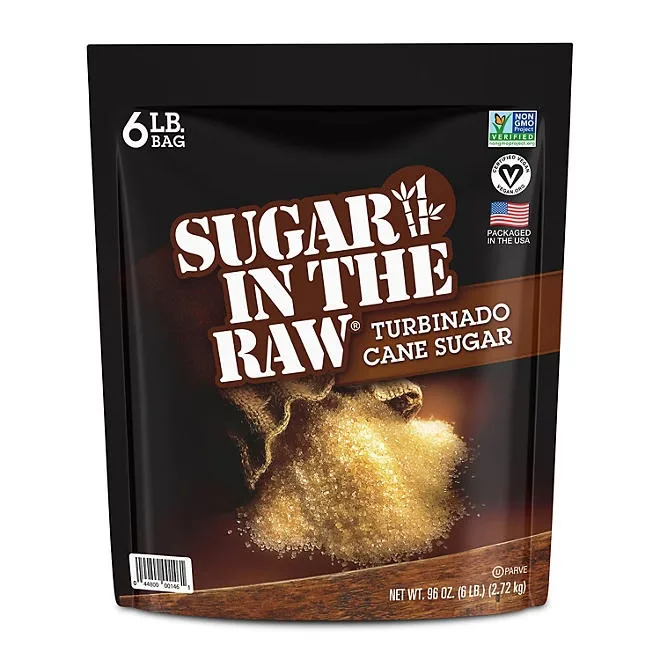 Sugar in the Raw Turbinado Cane Sugar, 6 lbs. 2
