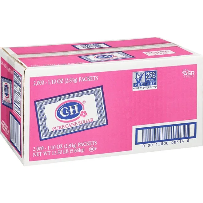 C&H Pure Cane Sugar Packets, 2000 ct. 4