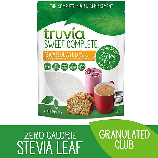 Truvia Sweet Complete Plant Based Granulated Sweetener, 32 oz. 5
