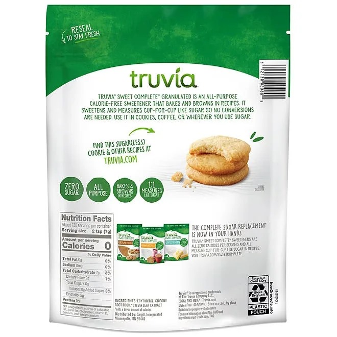 Truvia Sweet Complete Plant Based Granulated Sweetener, 32 oz. 4