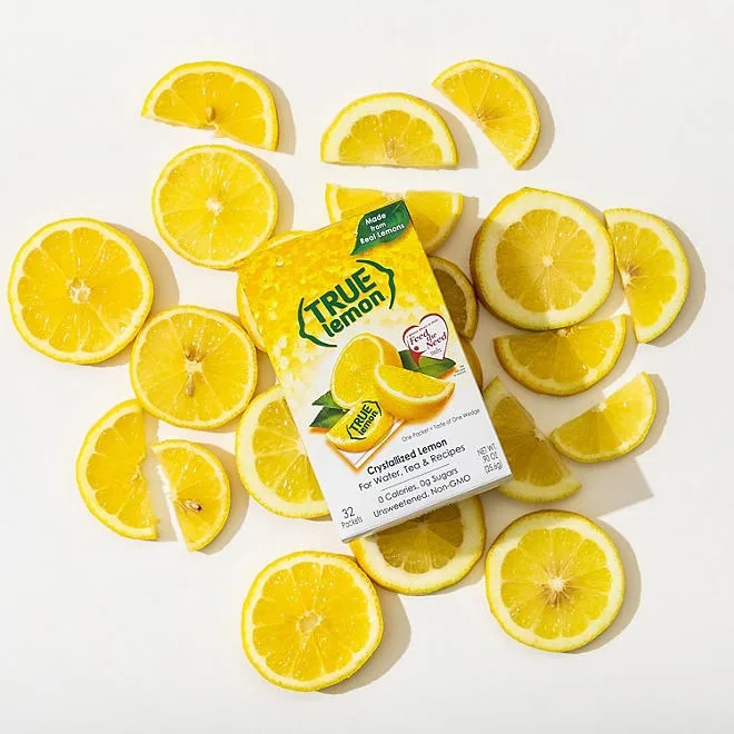 True Lemon Crystallized Lemon Packets, 100 ct. 2